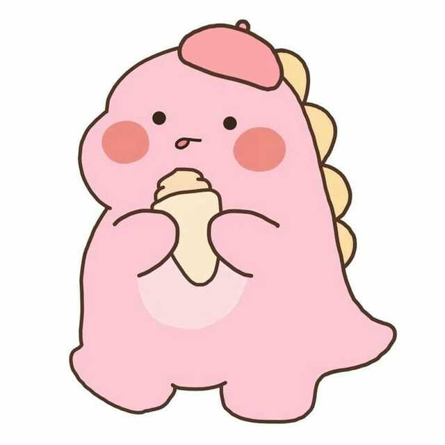 Ảnh avatar khủng long chibi cute
