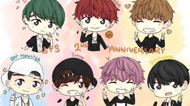 Hình ảnh chibi BTS