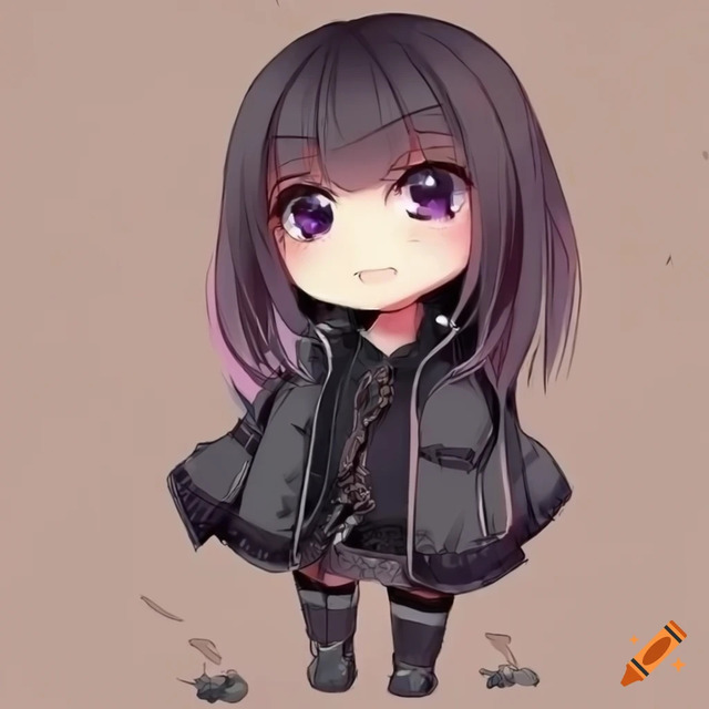 Hình ảnh chibi nữ ngầu