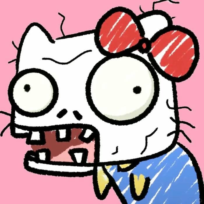 Ảnh Hello Kitty vô tri cực cute