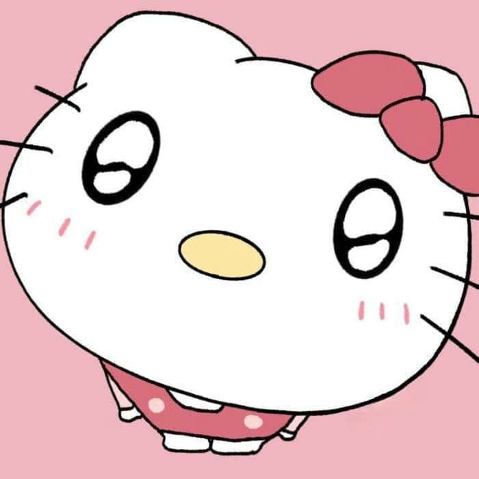 Ảnh Hello Kitty vô tri cực cute