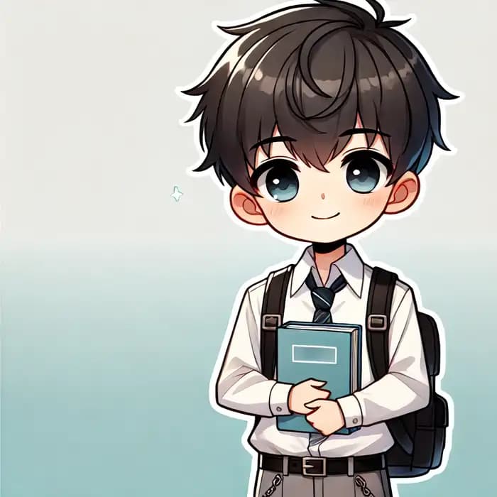 Ảnh học sinh chibi nữ siêu đáng yêu