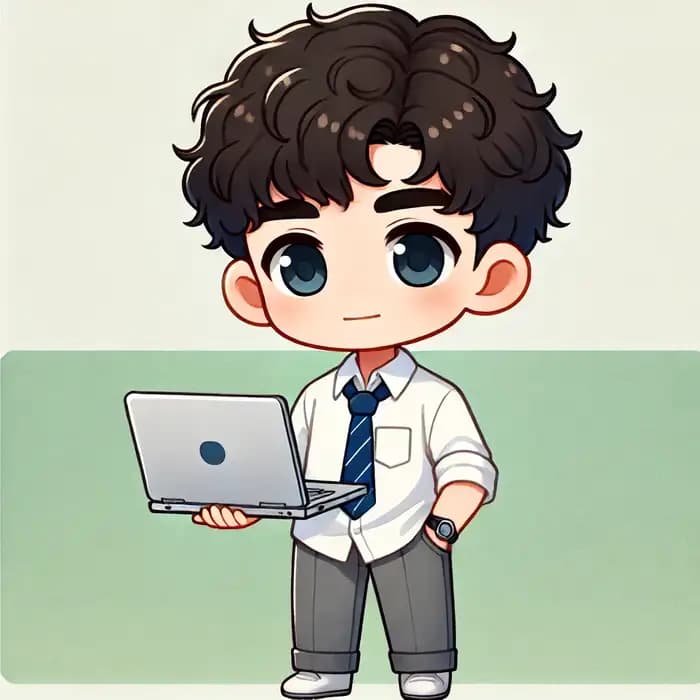 Ảnh học sinh chibi nữ siêu đáng yêu