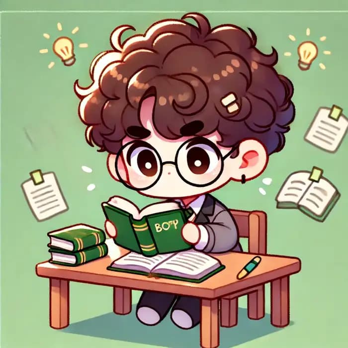 Ảnh học sinh chibi nữ siêu đáng yêu