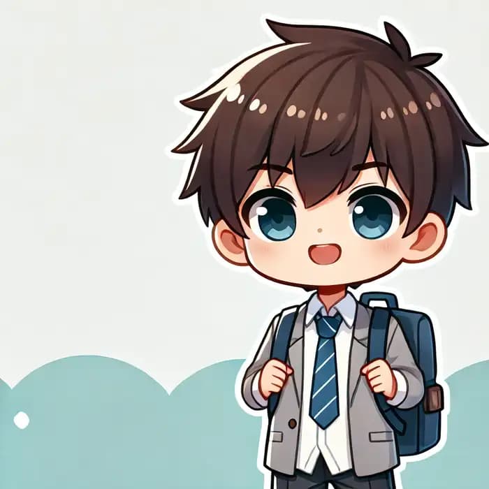 Ảnh học sinh chibi nữ siêu đáng yêu