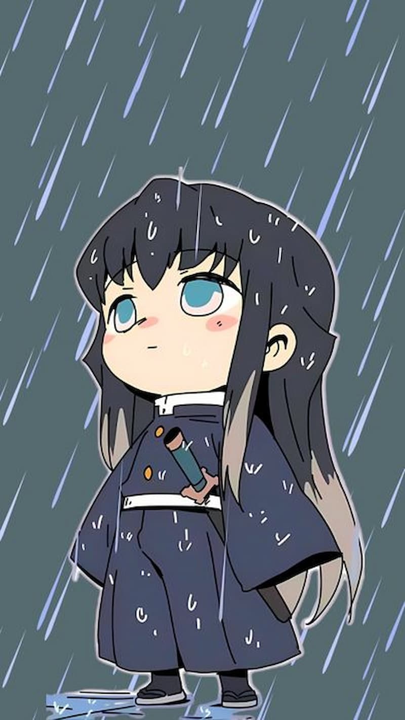 Ảnh Michiro chibi hài hước, đáng yêu