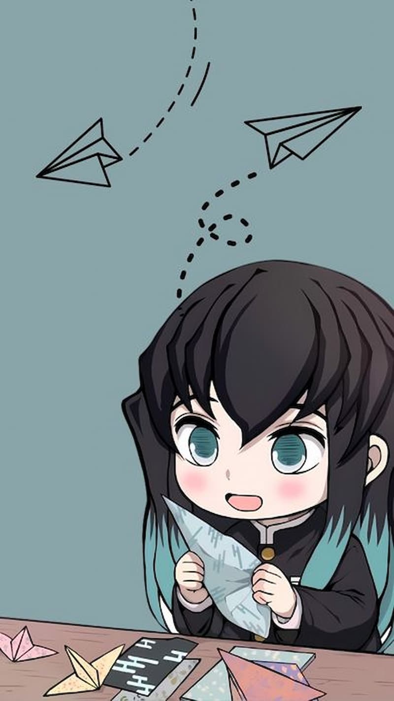 Ảnh Michiro chibi hài hước, đáng yêu
