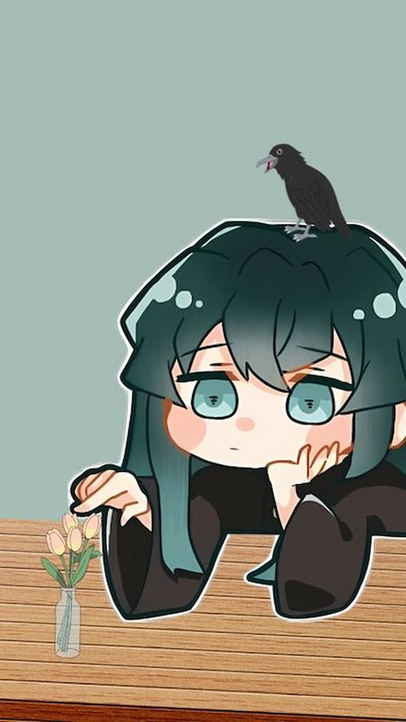 Ảnh Michiro chibi hài hước, đáng yêu