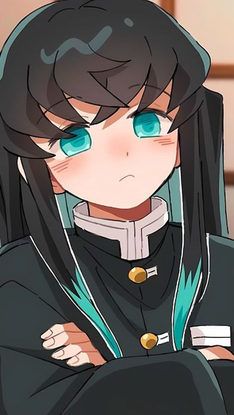 Ảnh Michiro chibi hài hước, đáng yêu