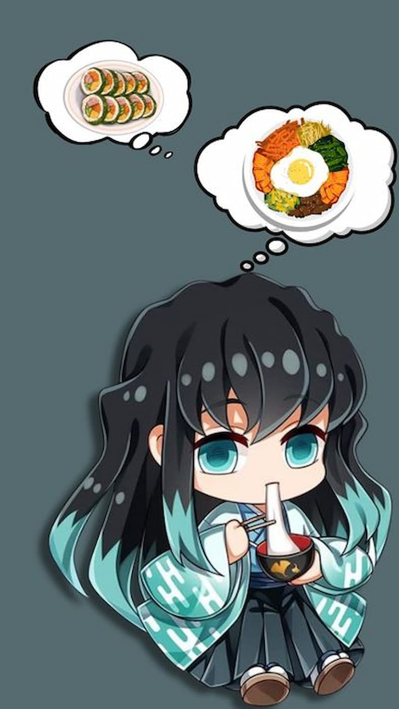Ảnh Michiro chibi hài hước, đáng yêu