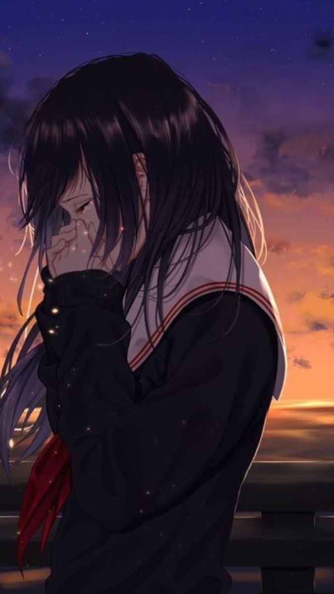 Bộ sưu tập ảnh anime nữ buồn