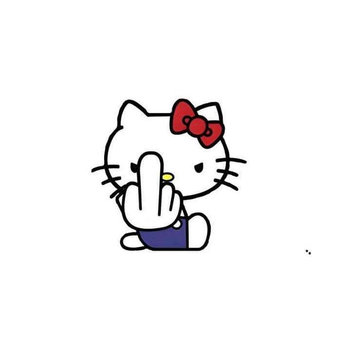Bộ sưu tập avatar Hello Kitty bựa