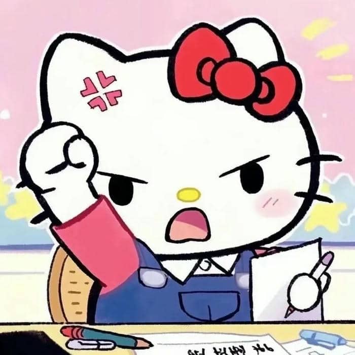 Bộ sưu tập avatar Hello Kitty bựa