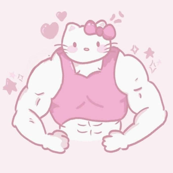 Bộ sưu tập avatar Hello Kitty bựa