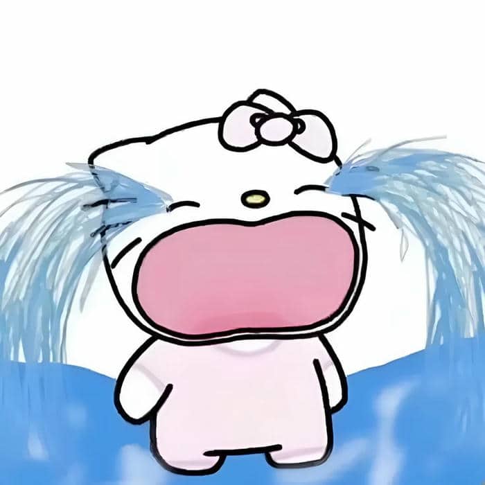 Bộ sưu tập avatar Hello Kitty bựa