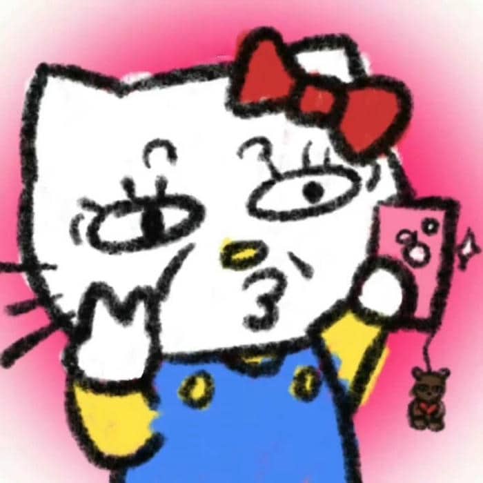 Bộ sưu tập avatar Hello Kitty bựa