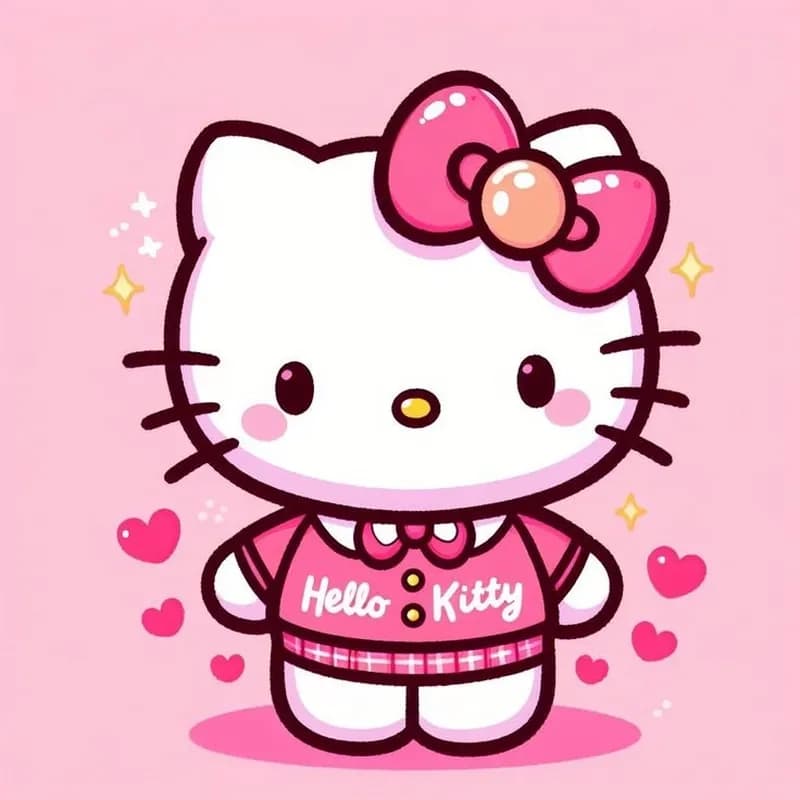 Bộ sưu tập hình nền Hello Kitty cổ điển