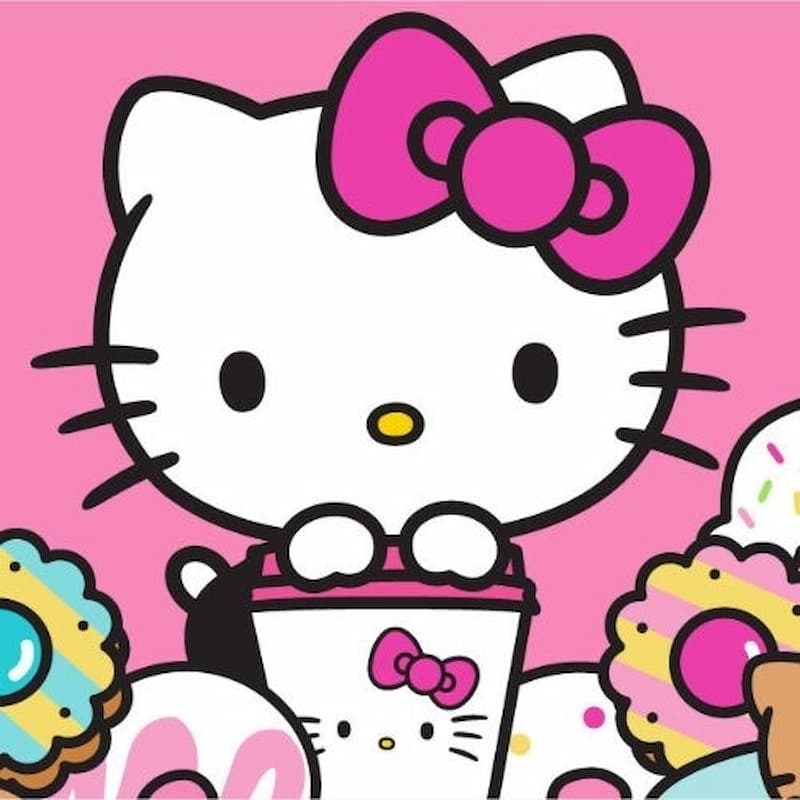 Bộ sưu tập hình nền Hello Kitty cổ điển