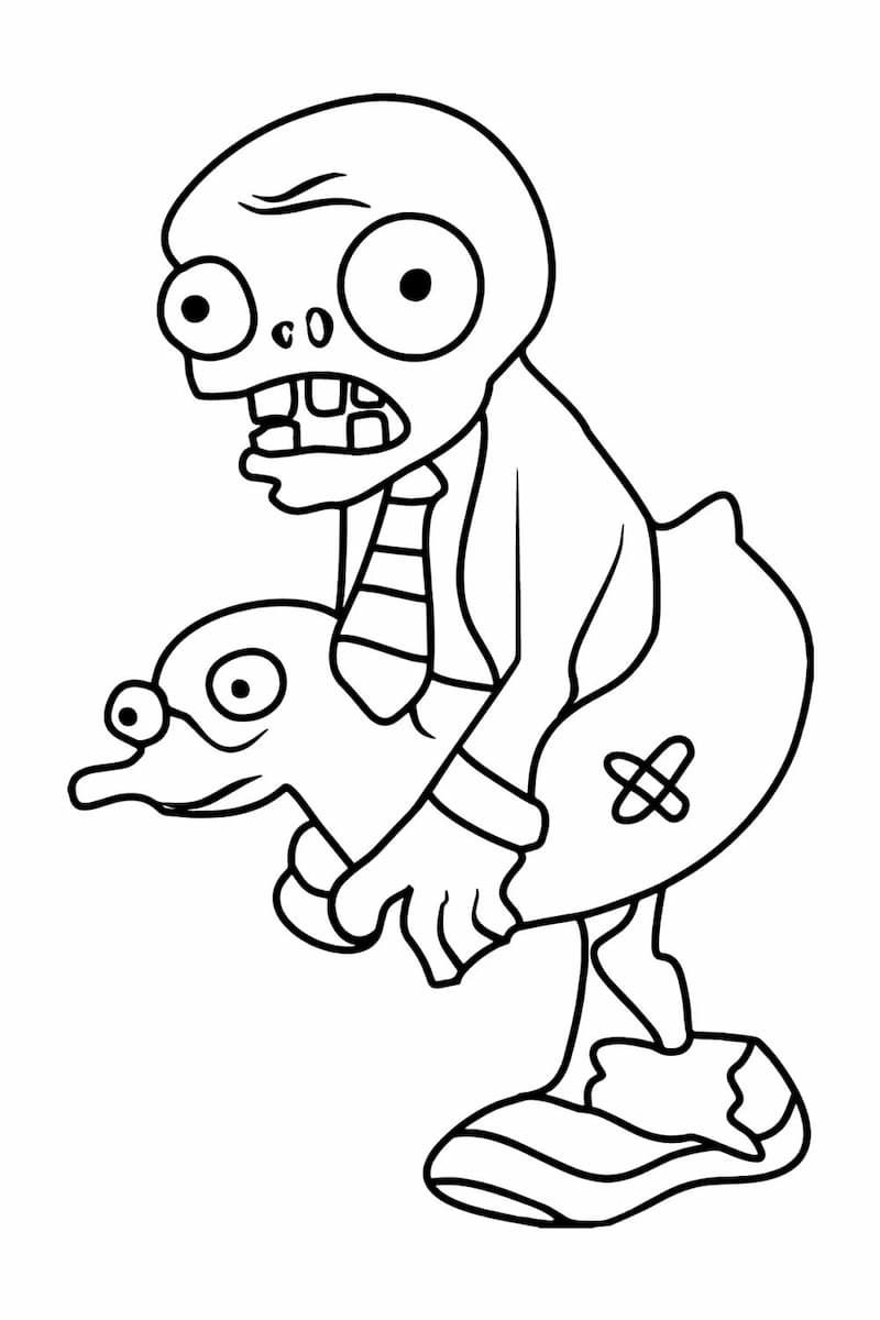 Bộ sưu tập tranh tô màu zombie miễn phí tải