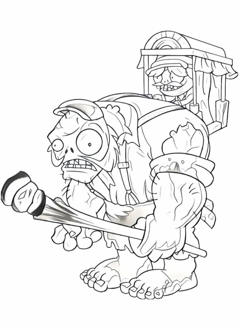 Bộ sưu tập tranh tô màu zombie miễn phí tải
