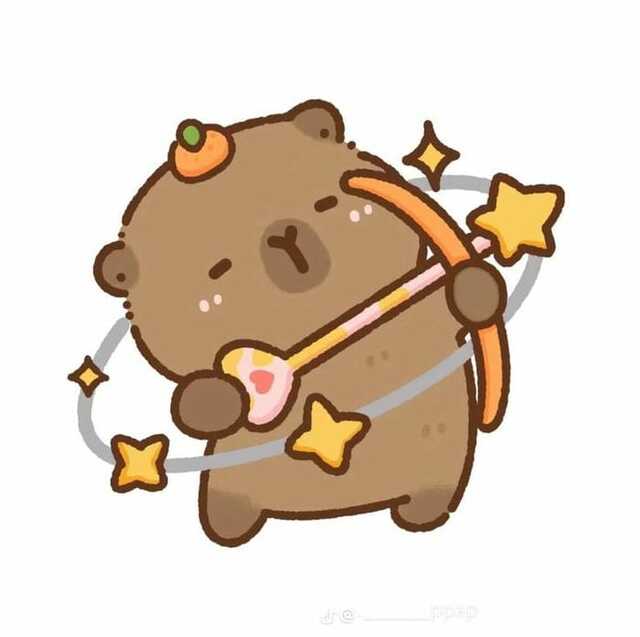 Hình ảnh Capybara chibi