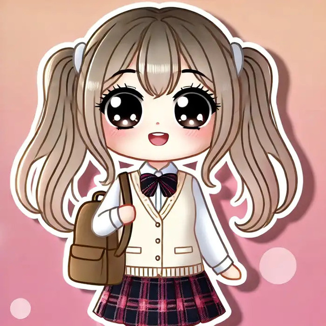 Hình ảnh học sinh chibi