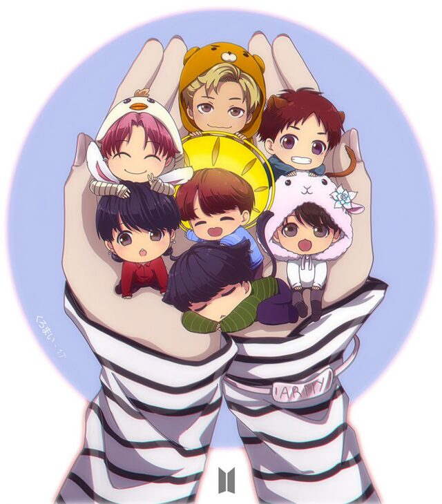 Hình ảnh chibi BTS