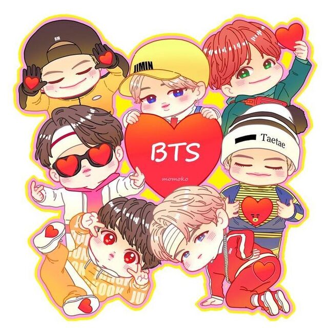 Hình ảnh chibi BTS