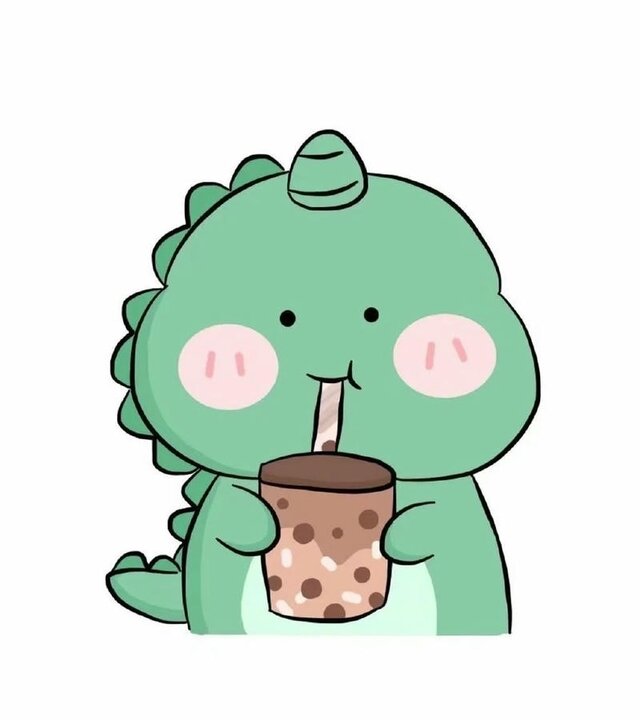 Ảnh avatar khủng long chibi cute
