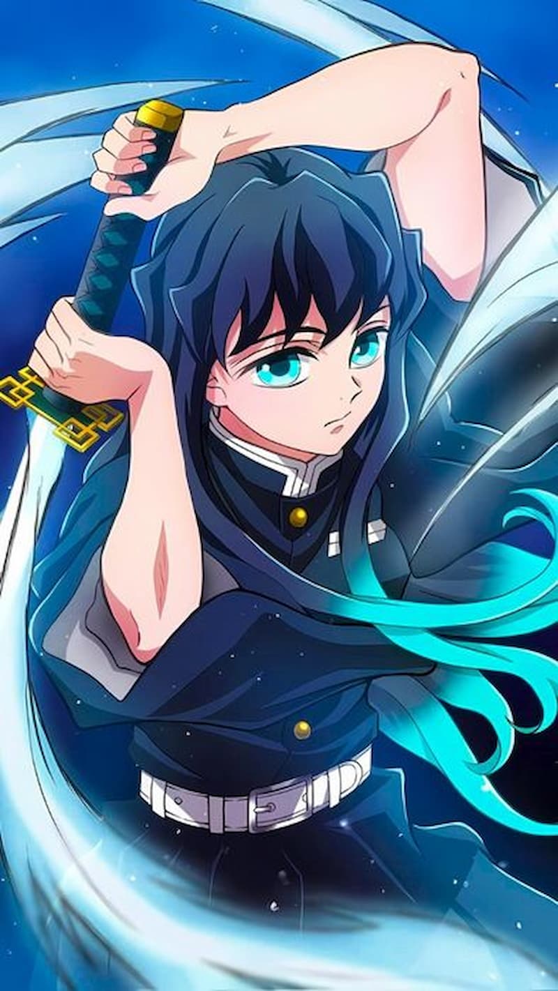 Hình ảnh nền Muichiro Tokito Chibi cực ngầu
