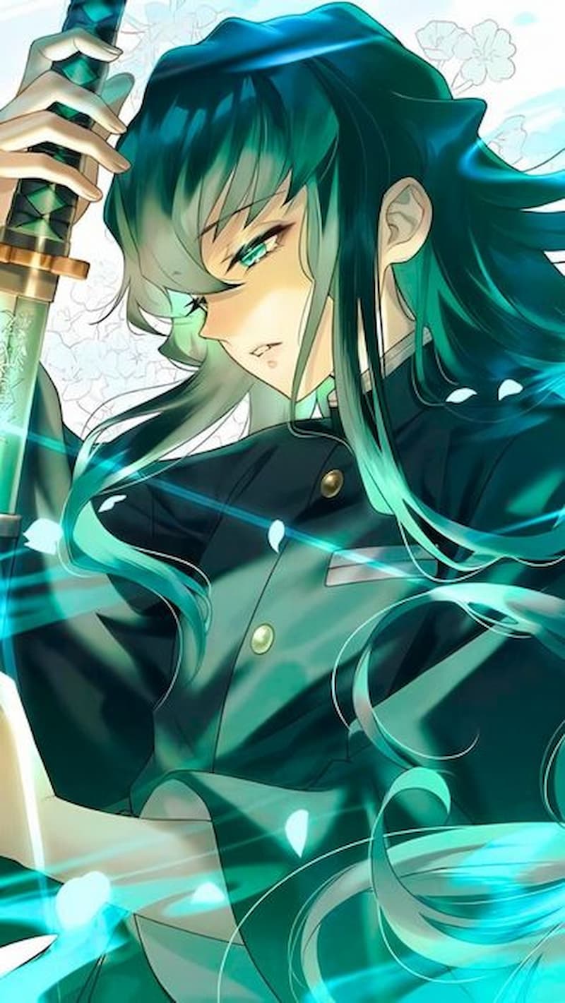 Hình ảnh nền Muichiro Tokito Chibi cực ngầu