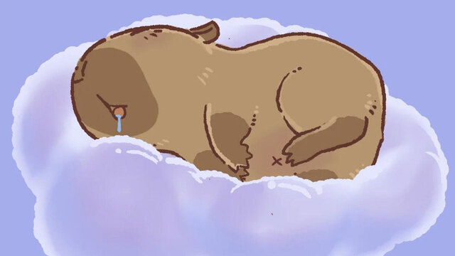 Hình ảnh Capybara chibi