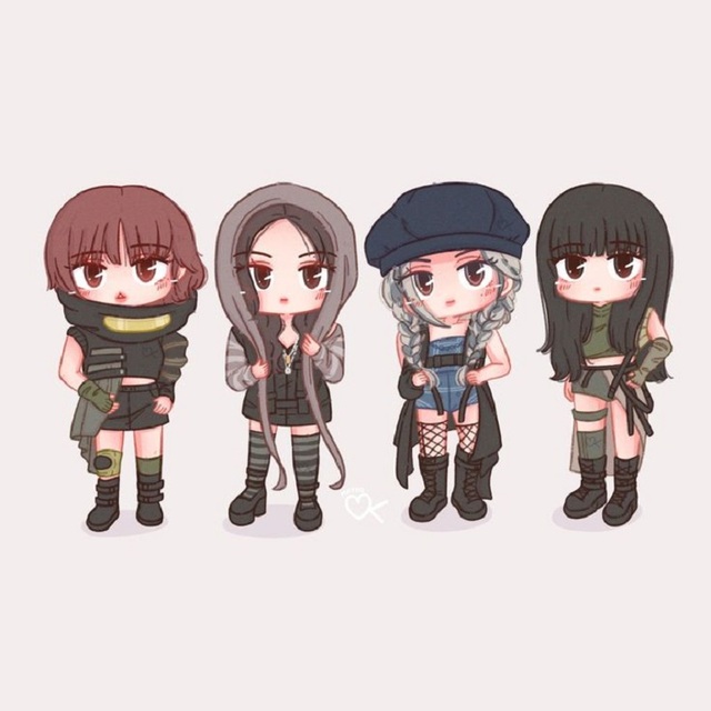 Hình ảnh chibi Blackpink