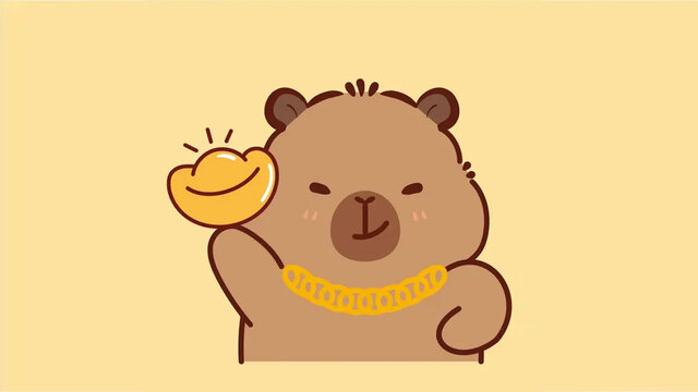 Hình ảnh Capybara chibi