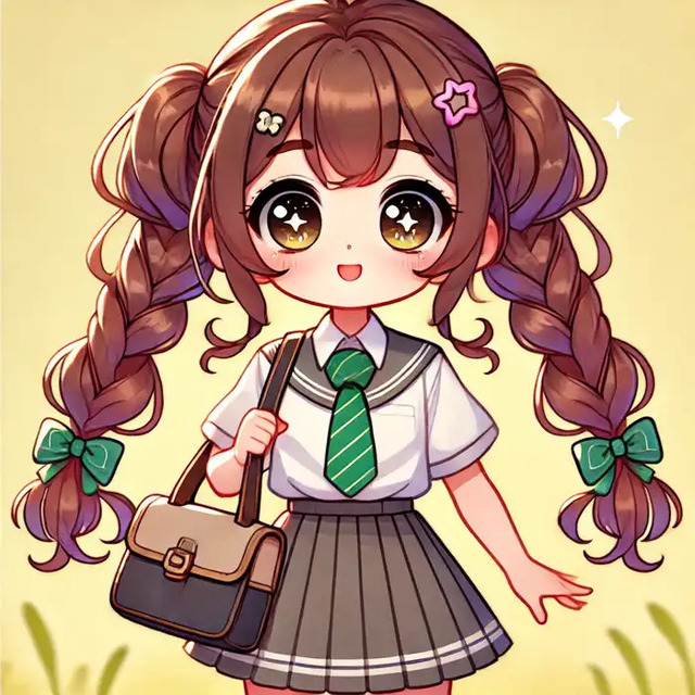Hình ảnh học sinh chibi