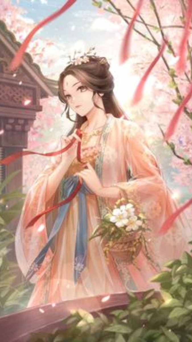 Hình nền Anime nữ cổ trang đẹp
