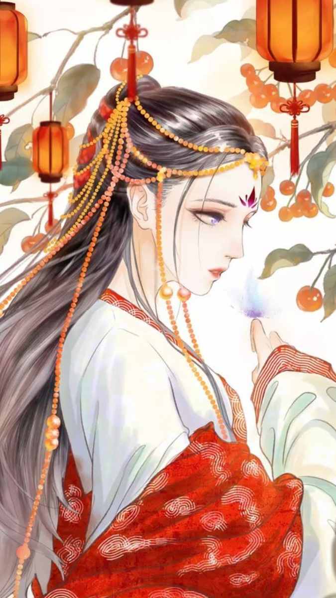 Hình nền Anime nữ cổ trang đẹp