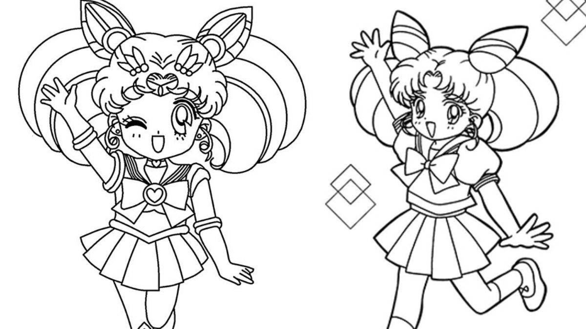 Kho tô màu hình công chúa Chibi