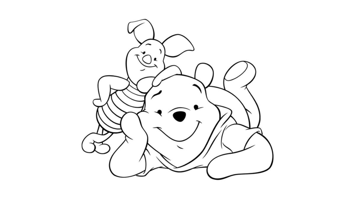 Tranh tô màu hoạt hình cho bé
